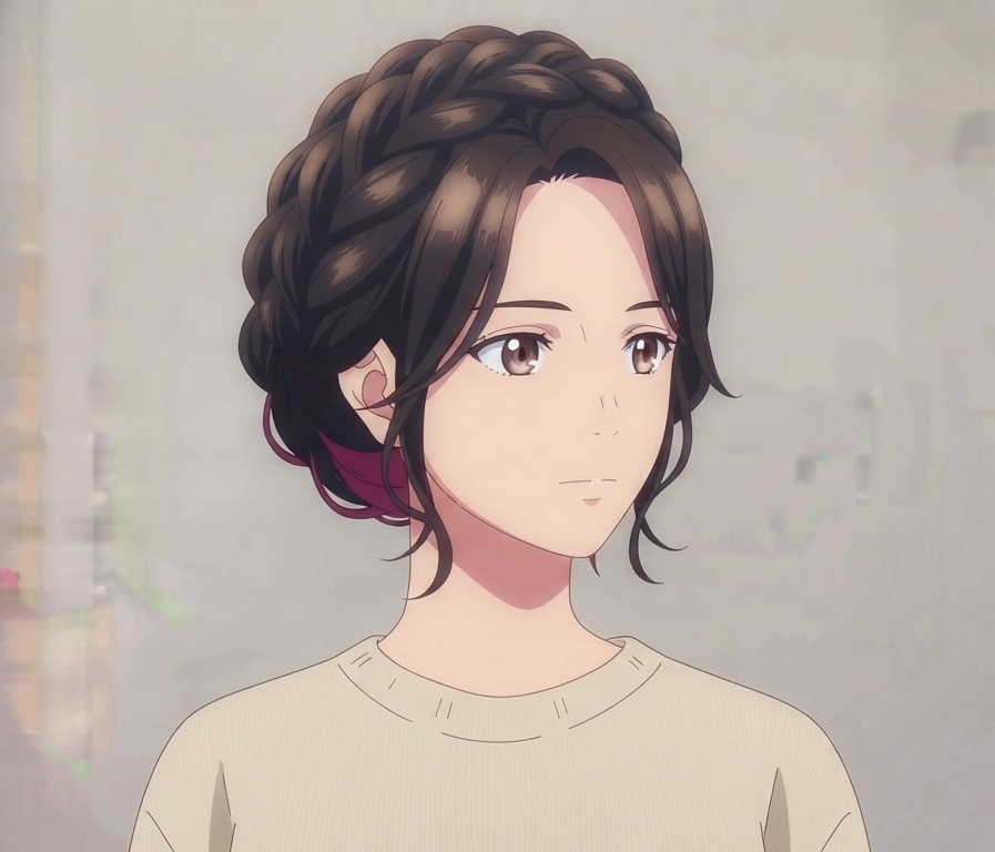 Female · Braided Crown · Front Right 3/4